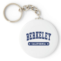 Berkeley California College Style t shirts Key Chains