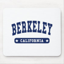 Berkeley California College Style t shirts Mousepad