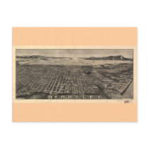 Berkeley California in 1909 Postcard