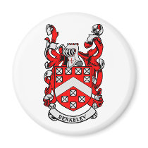 BERKELEY Coat of Arms Fridge Magnets