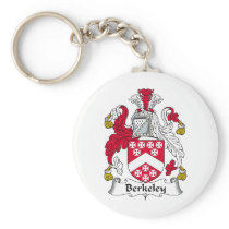 Berkeley Family Crest Keychain