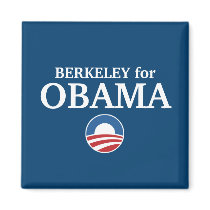 BERKELEY for Obama custom your city personalized Fridge Magnets