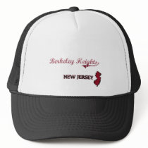 Berkeley Heights New Jersey City Classic Trucker Hats