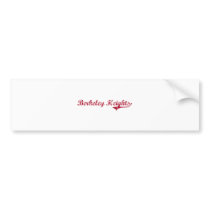 Berkeley Heights New Jersey Classic Design Bumper Sticker