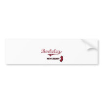 Berkeley New Jersey City Classic Bumper Stickers