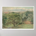 Berkeley overlooking U. of California (0138B) Poster