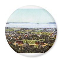 Berkeley San Francisco California Fridge Magnet