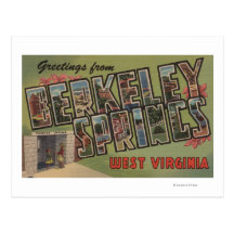 Berkeley Springs, West Virginia Post Card