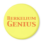 Berkelium Genius Gifts magnets