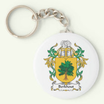 Berkhout Family Crest Keychain