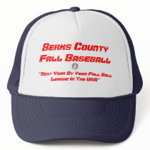 Berks County Fall Baseball Official Hat by berkscountyfallball Berks County Fall Baseball Official Hat