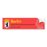 Berlin 3 bumper sticker