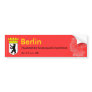 Berlin 3 bumper sticker