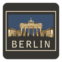Berlin Brandenburg Gate Stickers