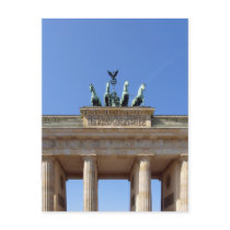 Berlin Brandenburg Gates Post Card