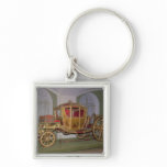 Berlin carriage of Empress Catherine II Keychain