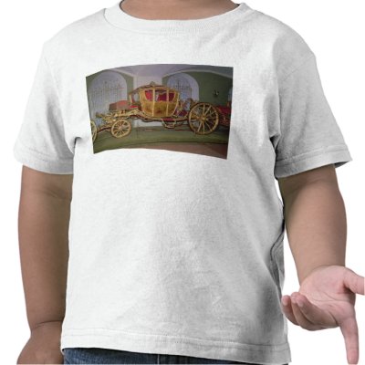 Berlin carriage of Empress Catherine II Tshirts by bridgemanart