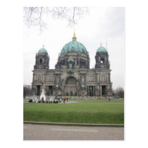 Berlin cathedral post card