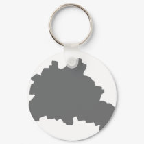 Berlin contour icon keychains