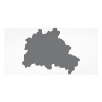 Berlin contour icon photo cards