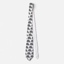 Berlin contour icon ties