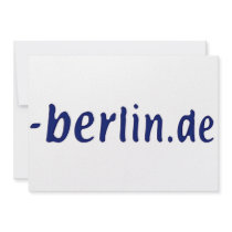 Berlin Domain - berlin.de Personalized Invitations