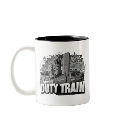 Berlin Duty Train Mugs by BratStop