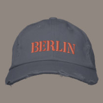 BERLIN embroidered hats