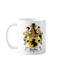 Berlin Family Crest mugs