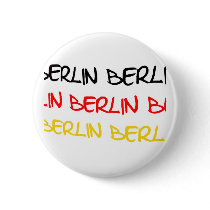 Berlin, Germany Logo Souvenir Pinback Button