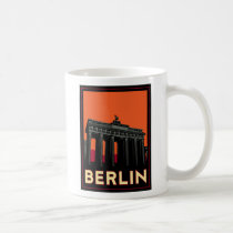 berlin germany oktoberfest art deco retro travel mugs