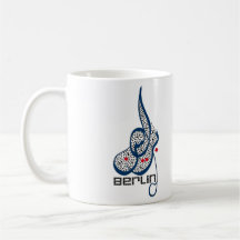 Berlin in arabic coffee mug
