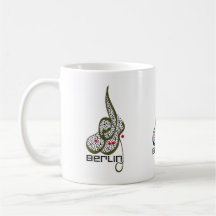 Berlin in arabic mug