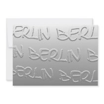 Berlin in Bas-Relief (1) Personalized Announcements