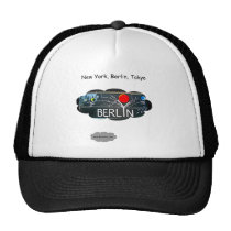 Berlin New York Tokyo hats