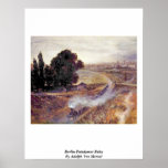 Berlin-Potsdamer Bahn By Adolph Von Menzel Posters
