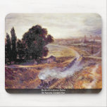Berlin-Potsdamer Bahn By Menzel Adolph Von Mousepads