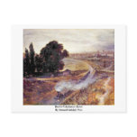 Berlin-Potsdamer Bahn By Menzel Adolph Von Post Card