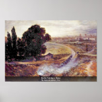 Berlin-Potsdamer Bahn By Menzel Adolph Von Print