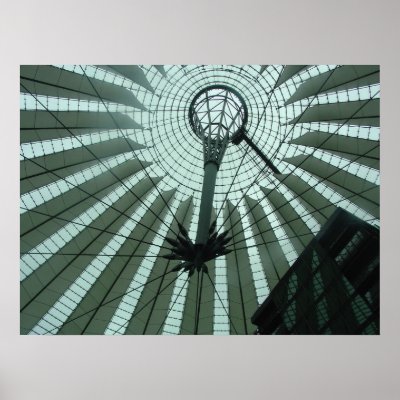 Berlin Potsdamer Platz Print by ElektroKinetik
