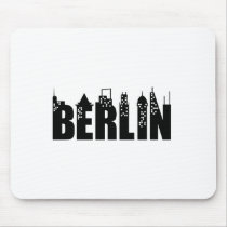 Berlin Skyline Skyscrapers City Mousepad