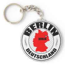 Berlin Stamp A002 Keychains