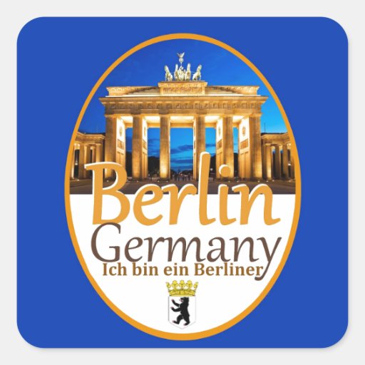 BERLIN Sticker Zazzle