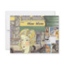 Berlin Street Scene 1920s Personalized Announcement