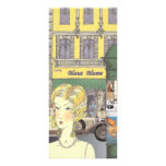 Berlin Street Scene 1920s Personalized Rack Card