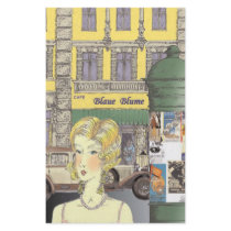 Berlin Street Scene 1920s stationery