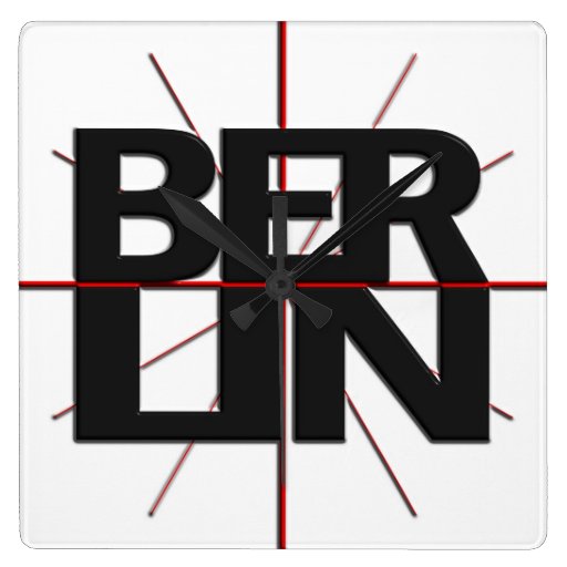 Berlin Timezone Wall Clock | Zazzle