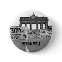 Berlin Wall Pinback Button