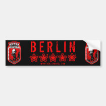 BERLIN ZOMBIE BEAR bumper stickers