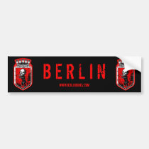 BERLIN ZOMBIE BEAR bumper stickers